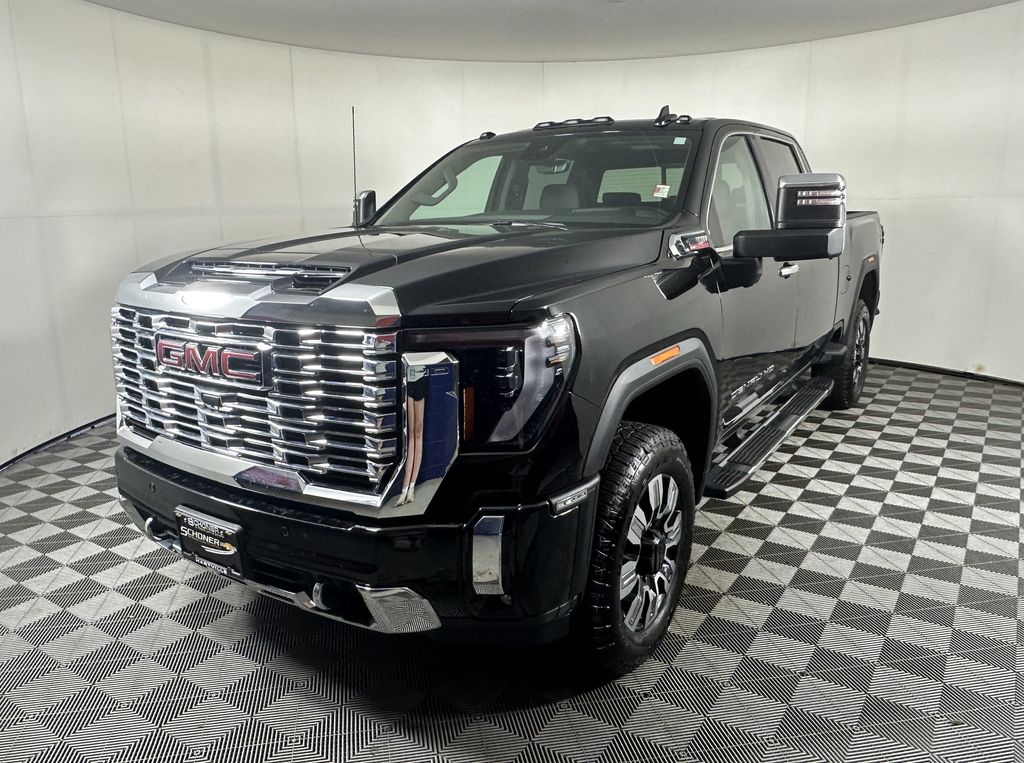 Onyx Black 2025 GMC Sierra 3500HD Pickup Truck Four-Wheel Drive Automatic