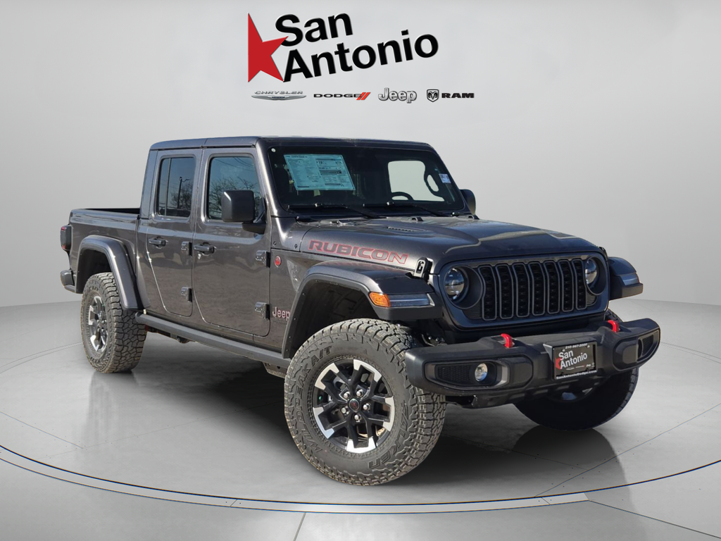 Gray (Granite Crystal Metallic Clearcoat) 2026 Jeep Gladiator Pickup Truck Four-Wheel Drive 8-Speed Automatic