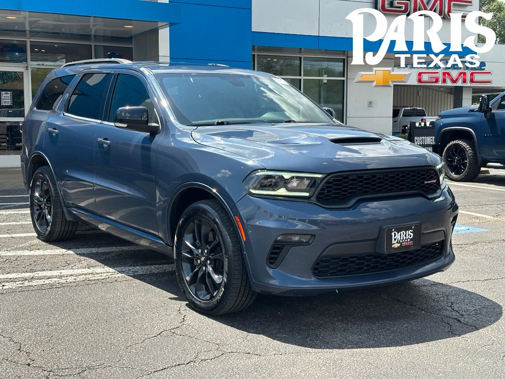 Reactor Blue Pearlcoat 2021 Dodge Durango SUV / Crossover All-Wheel Drive 8-Speed Automatic