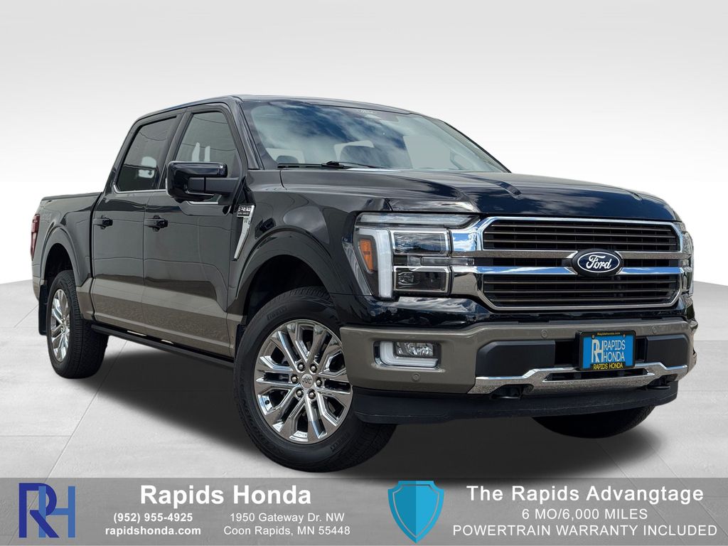 Agate Black Metallic 2025 Ford F-150 Pickup Truck Four-Wheel Drive Automatic