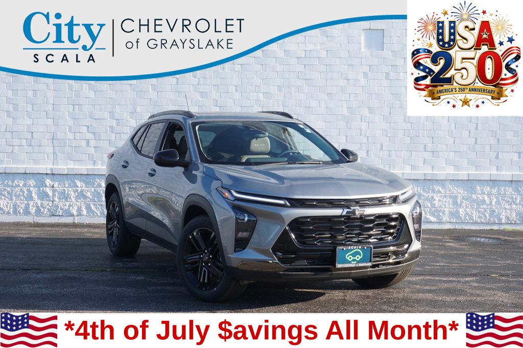 Sterling Gray Metallic 2026 Chevrolet Trax SUV / Crossover Front-Wheel Drive 6-Speed Automatic