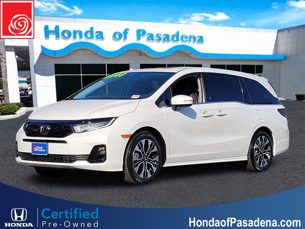 Platinum White Pearl 2026 Honda Odyssey Elite FWD Minivan Front-Wheel Drive Automatic