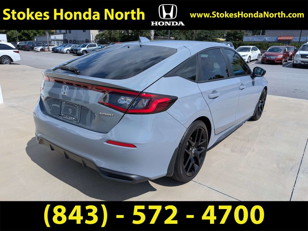 2024 Honda Civic Sport Gray at Stokes Honda North
