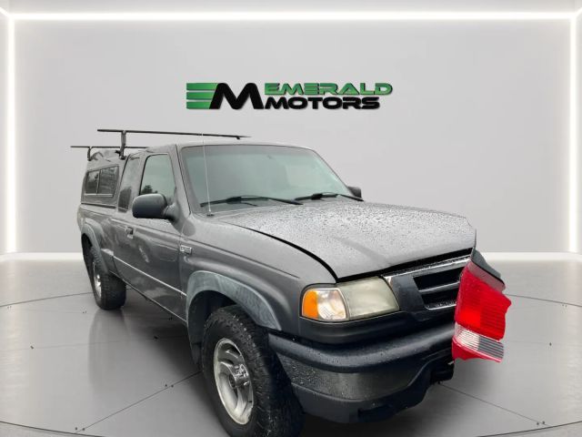 Gray 2005 Mazda B-Series Pickup Truck Four-Wheel Drive 5-Speed Automatic Overdrive