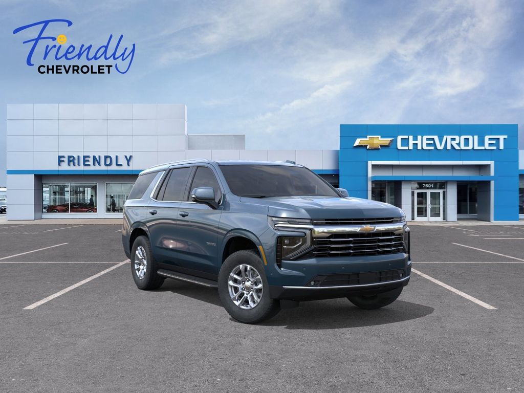 Lakeshore Blue Metallic 2026 Chevrolet Tahoe SUV / Crossover Four-Wheel Drive 