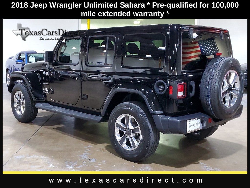 2018 Jeep Wrangler Unlimited Sahara 12