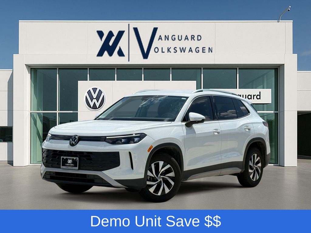 Opal White Pearl 2025 Volkswagen Tiguan SUV / Crossover Front-Wheel Drive 8-Speed Automatic