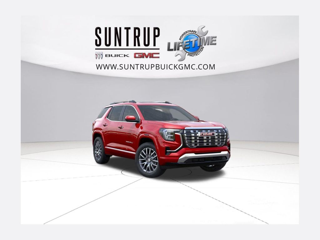 Volcanic Red Tintcoat 2026 GMC Terrain Denali AWD SUV / Crossover Four-Wheel Drive 8-Speed Automatic Overdrive