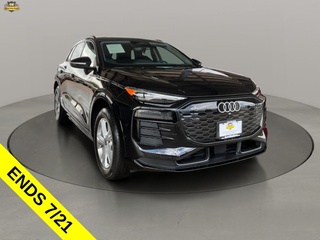 Mythos Black Metallic 2025 Audi Q6 e-tron SUV / Crossover Rear-Wheel Drive Automatic