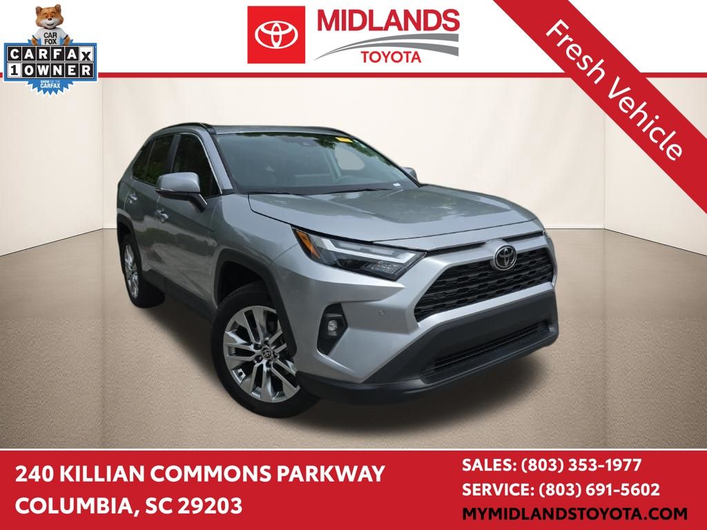 Silver Sky Metallic 2023 Toyota RAV4 XLE Premium FWD SUV / Crossover Front-Wheel Drive 8-Speed Automatic