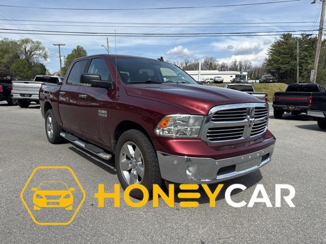 Delmonico Red Pearlcoat 2018 RAM 1500 Big Horn Crew Cab 4WD Pickup Truck Four-Wheel Drive 8-Speed Automatic