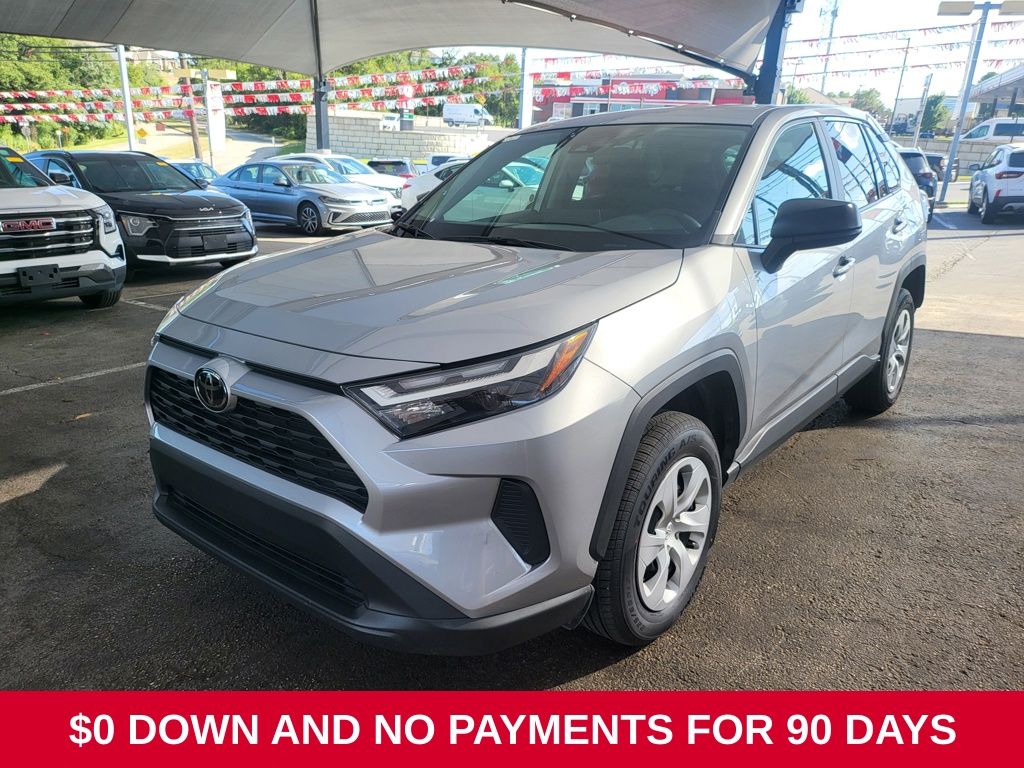 Silver 2025 Toyota RAV4 SUV / Crossover All-Wheel Drive 8-Speed Automatic