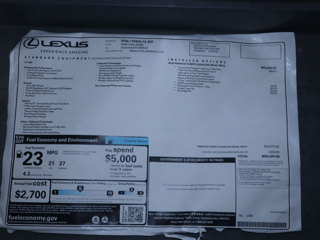 Thumbnail: 2026 Lexus TX - 9