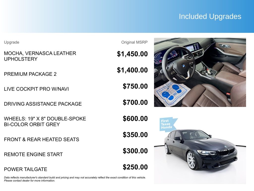 Used Car 2022 Bmw 3 Series  330i Xdrive For Sale Under $30,000 In Austin, Texas
