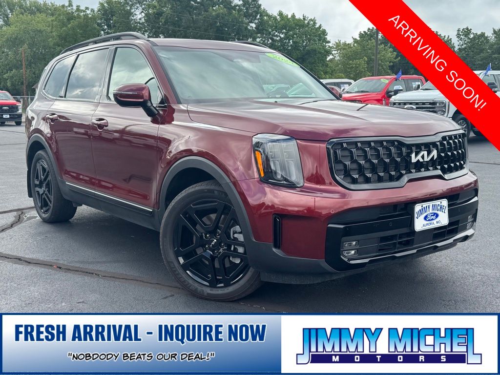 Dawning Red 2024 Kia Telluride SUV / Crossover All-Wheel Drive 8-Speed Automatic