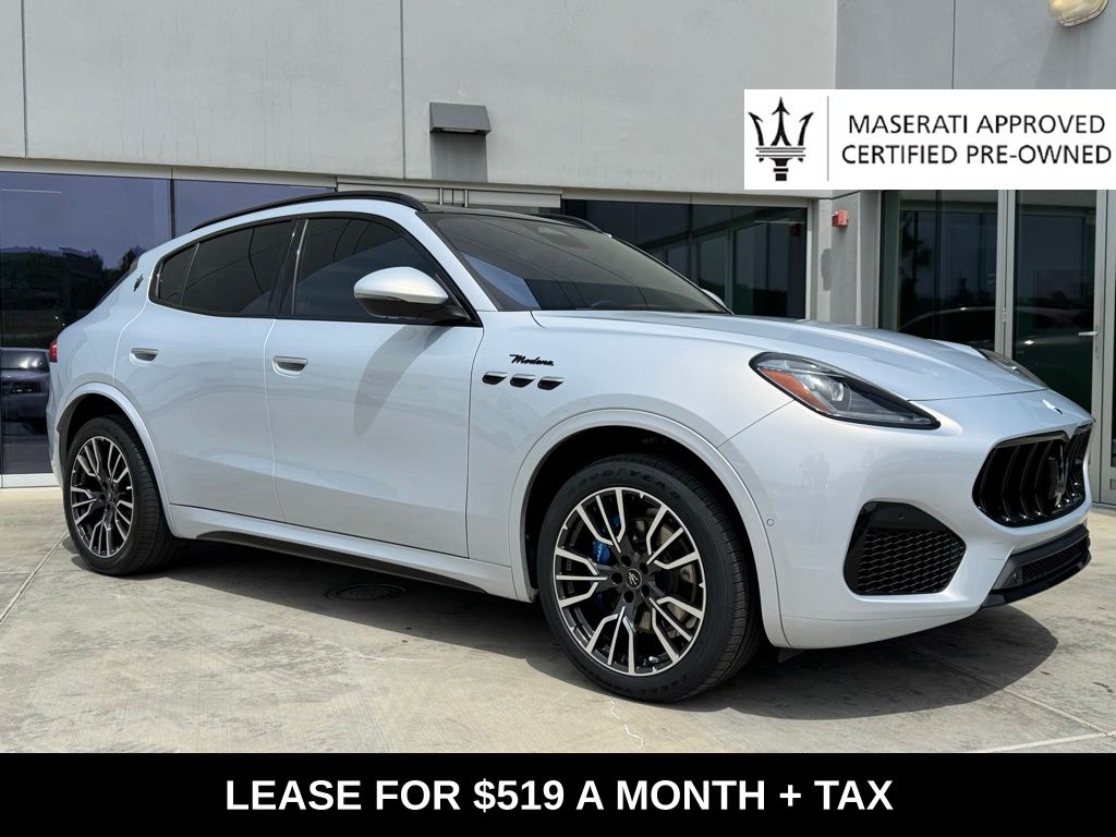 Bianco Astro Metallic 2023 Maserati Grecale Modena AWD SUV / Crossover All-Wheel Drive 8-Speed Automatic