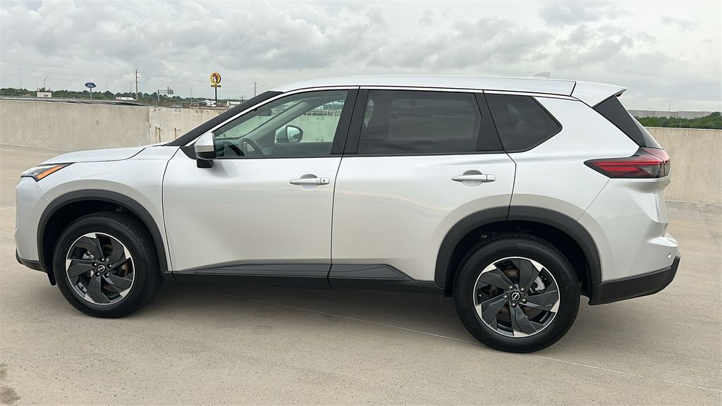 2025 Nissan Rogue SV Silver at Bravo Nissan