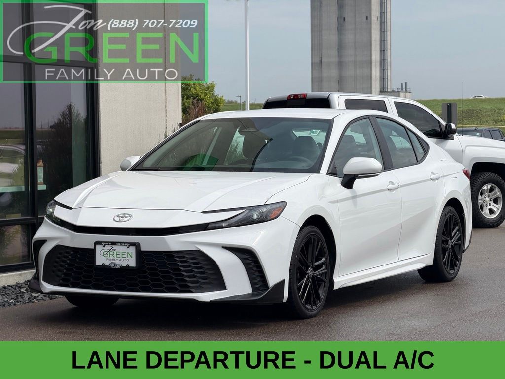Ice 2025 Toyota Camry Sedan Front-Wheel Drive Continuously Variable Transmission