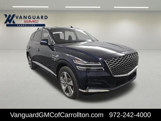 Capri Blue 2024 Genesis GV80 SUV / Crossover 8-Speed Automatic