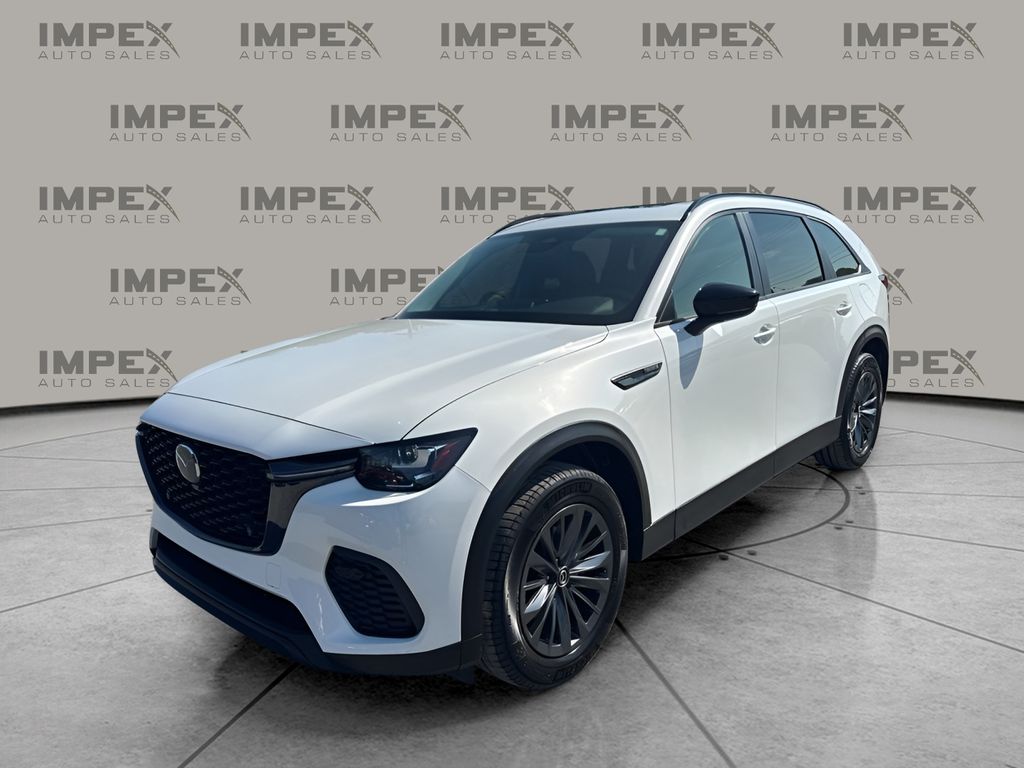 Rhodium White Premium 2025 Mazda CX-70 3.3 Turbo Preferred AWD SUV / Crossover All-Wheel Drive 8-Speed Automatic