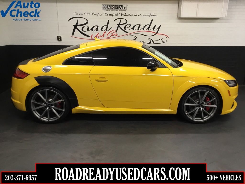 Vegas Yellow 2018 Audi TTS Coupe All-Wheel Drive 6-Speed Automatic
