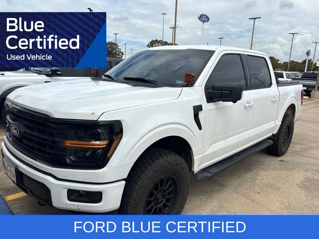 Oxford White 2024 Ford F-150 Pickup Truck Four-Wheel Drive Automatic