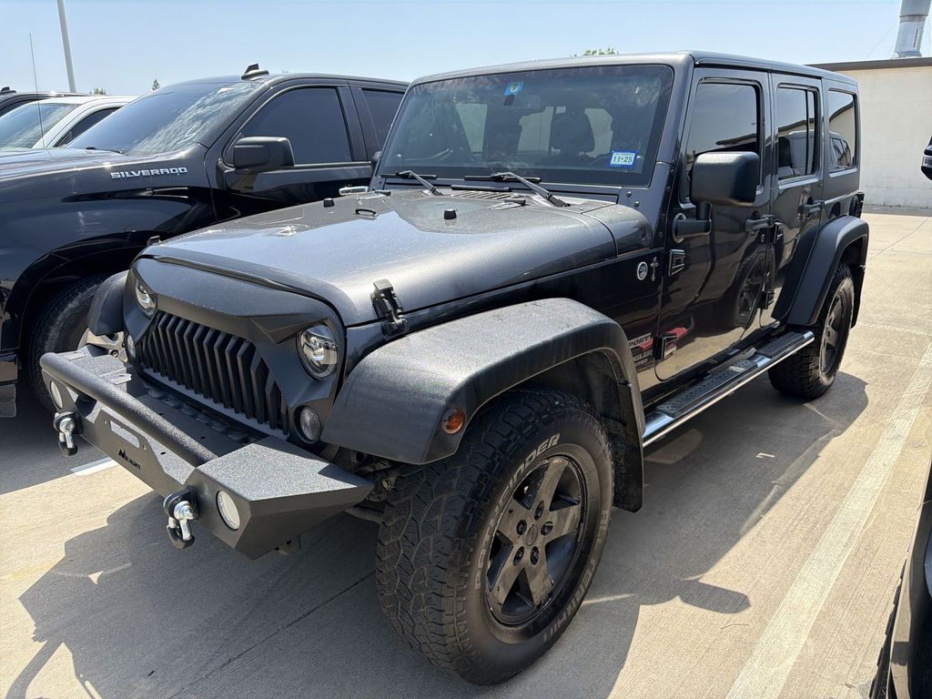 Gray (Granite Crystal Metallic Clearcoat) 2014 Jeep Wrangler SUV / Crossover Four-Wheel Drive 5-Speed Automatic