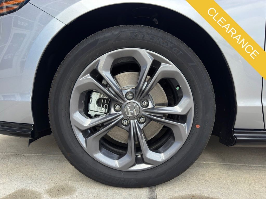 2025 Honda Accord Hybrid EX-L Silver at Classic Honda Galveston