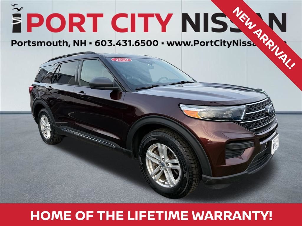 Red (Rich Copper Metallic Tinted Clearcoat) 2020 Ford Explorer XLT AWD SUV / Crossover All-Wheel Drive Automatic