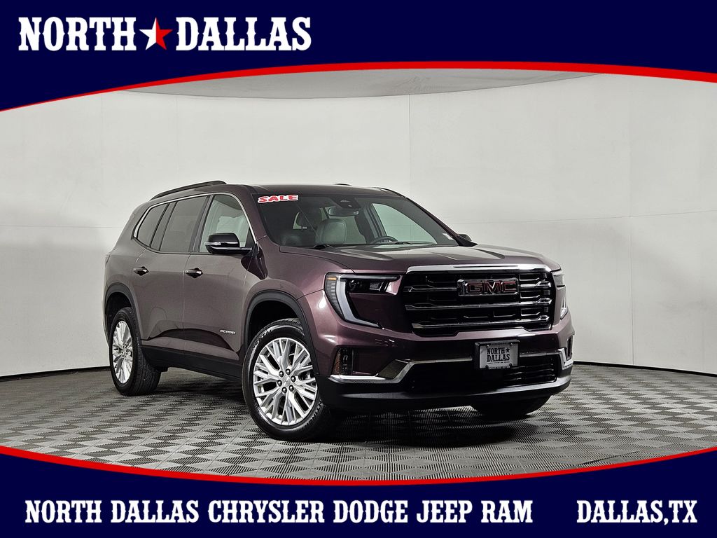 Crystal Metallic 2024 GMC Acadia SUV / Crossover Front-Wheel Drive 8-Speed Automatic