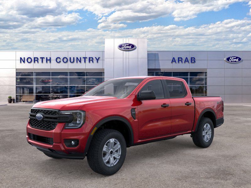 Ruby Red Metallic Tinted Clearcoat 2026 Ford Ranger Pickup Truck Four-Wheel Drive Automatic