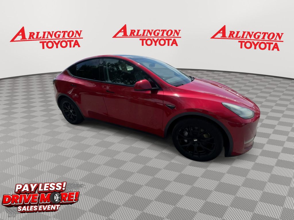 Used 2021 Tesla Model Y Long Range with VIN 5YJYGAEE7MF207081 for sale in Jacksonville, FL