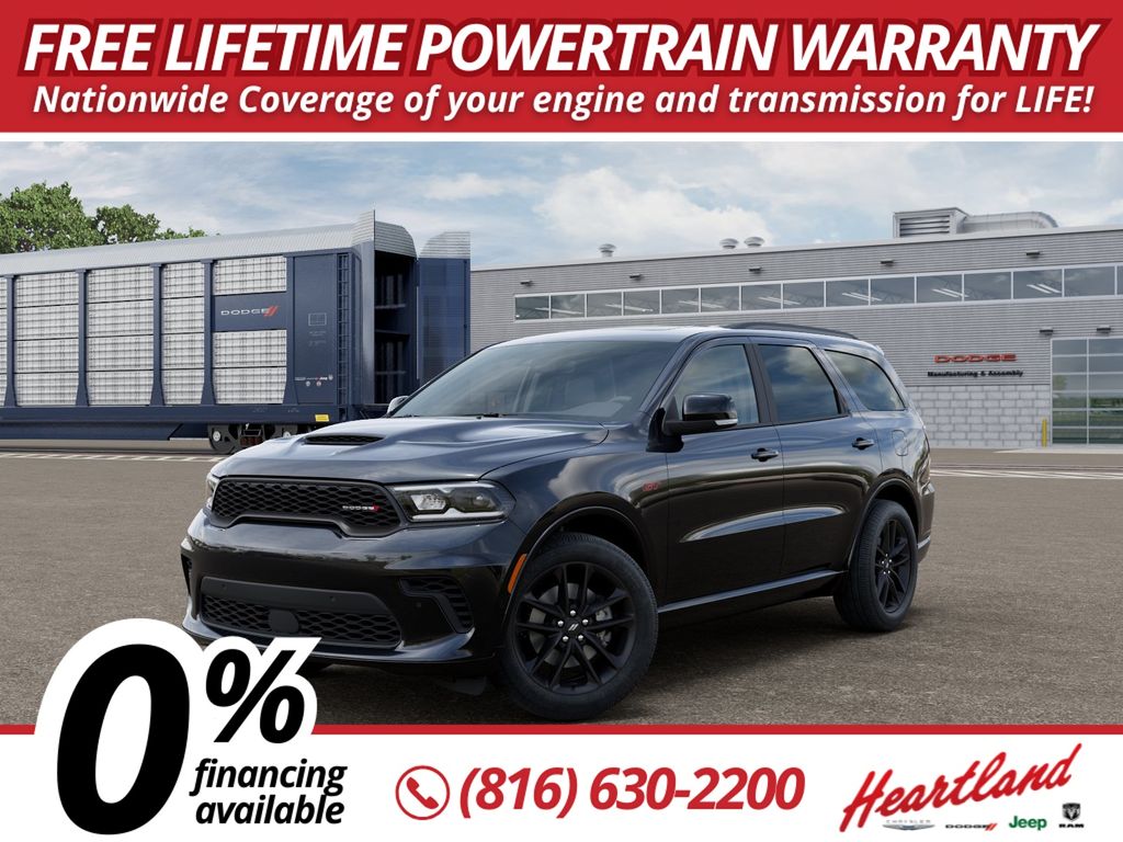 DB Black Crystal Clearcoat 2026 Dodge Durango GT Plus AWD SUV / Crossover All-Wheel Drive 8-Speed Automatic