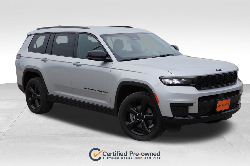 Silver Zynith 2023 Jeep Grand Cherokee L SUV / Crossover Four-Wheel Drive 8-Speed Automatic