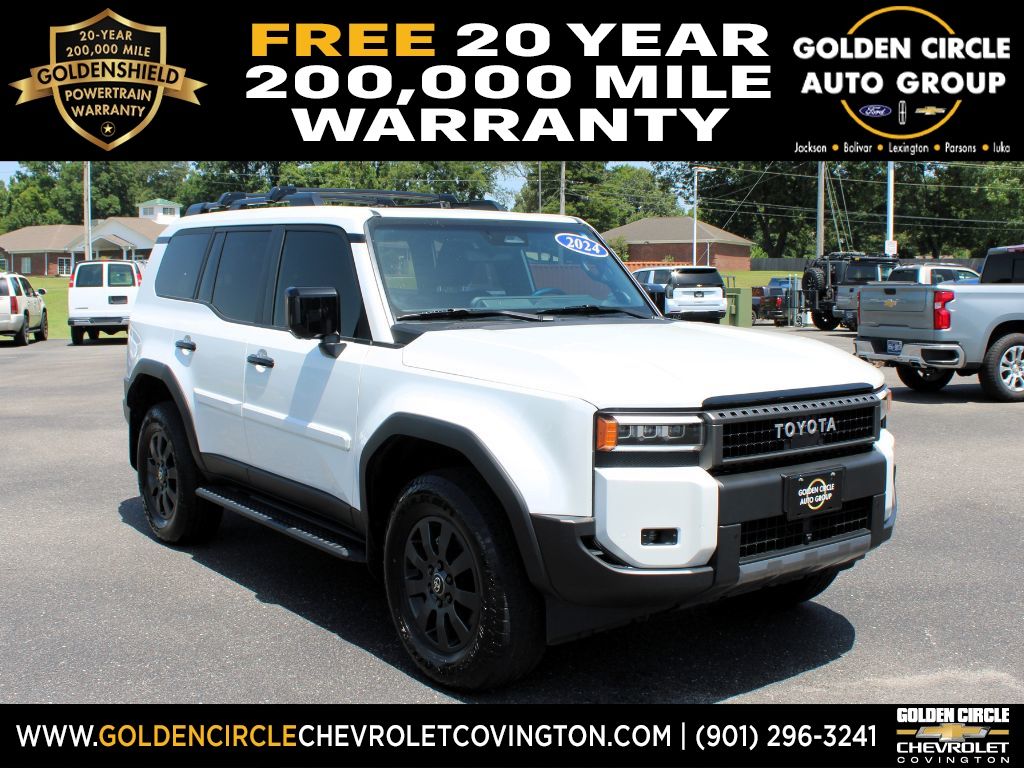 White (Wind Chill Pearl) 2024 Toyota Land Cruiser SUV / Crossover Four-Wheel Drive 8-Speed Automatic