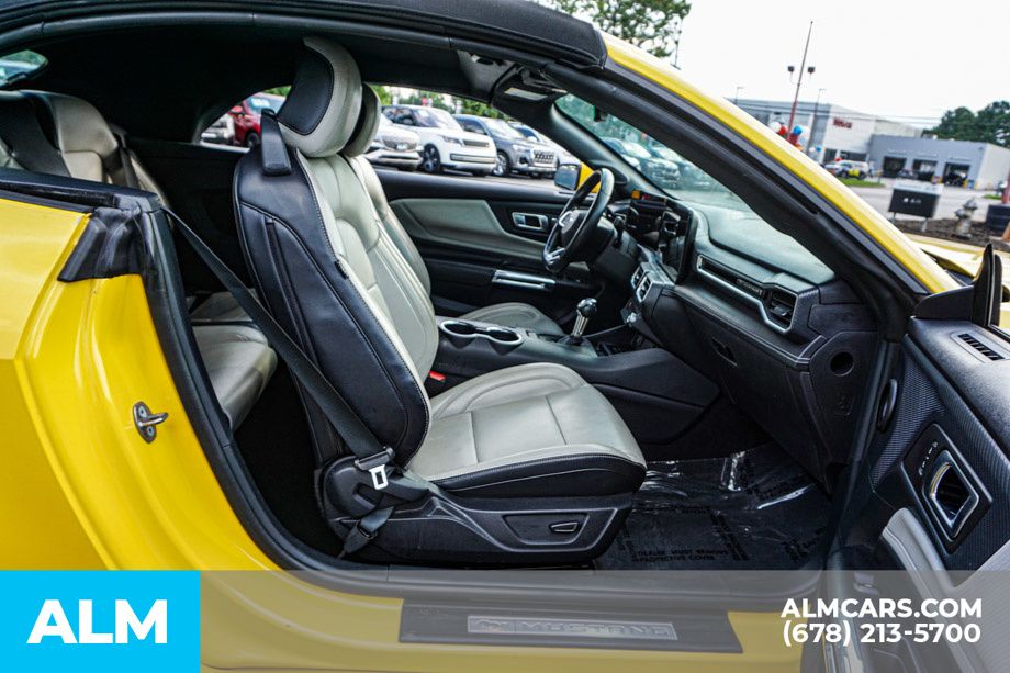 Used 2024 Yellow Ford EcoBoost Premium image 28