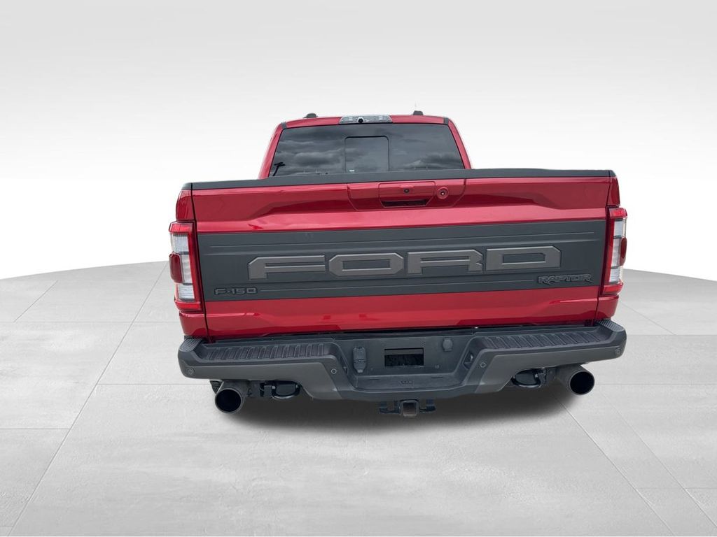 2022 Rapid Red Metallic Tinted Clearcoat Ford F-150 Raptor 4X4 Truck