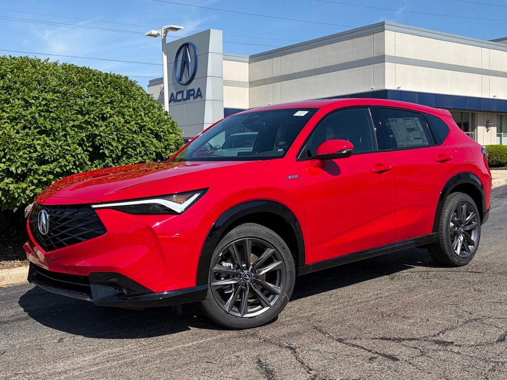 Milano Red 2026 Acura ADX SH-AWD with A-SPEC Package SUV / Crossover All-Wheel Drive Continuously Variable Transmission