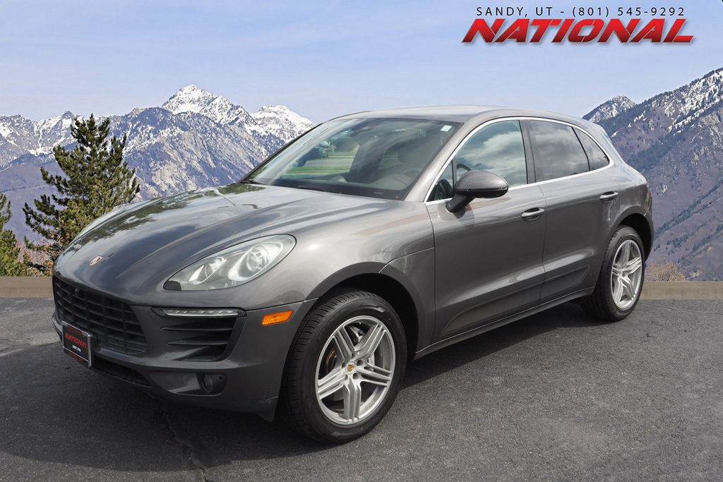 Gray 2017 Porsche Macan SUV / Crossover All-Wheel Drive 7-Speed Automatic