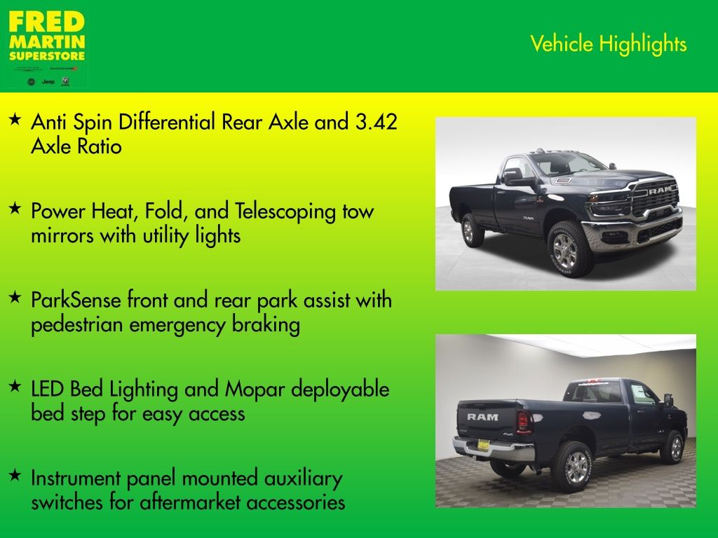 new 2026 Ram 2500 car, priced at $66,825