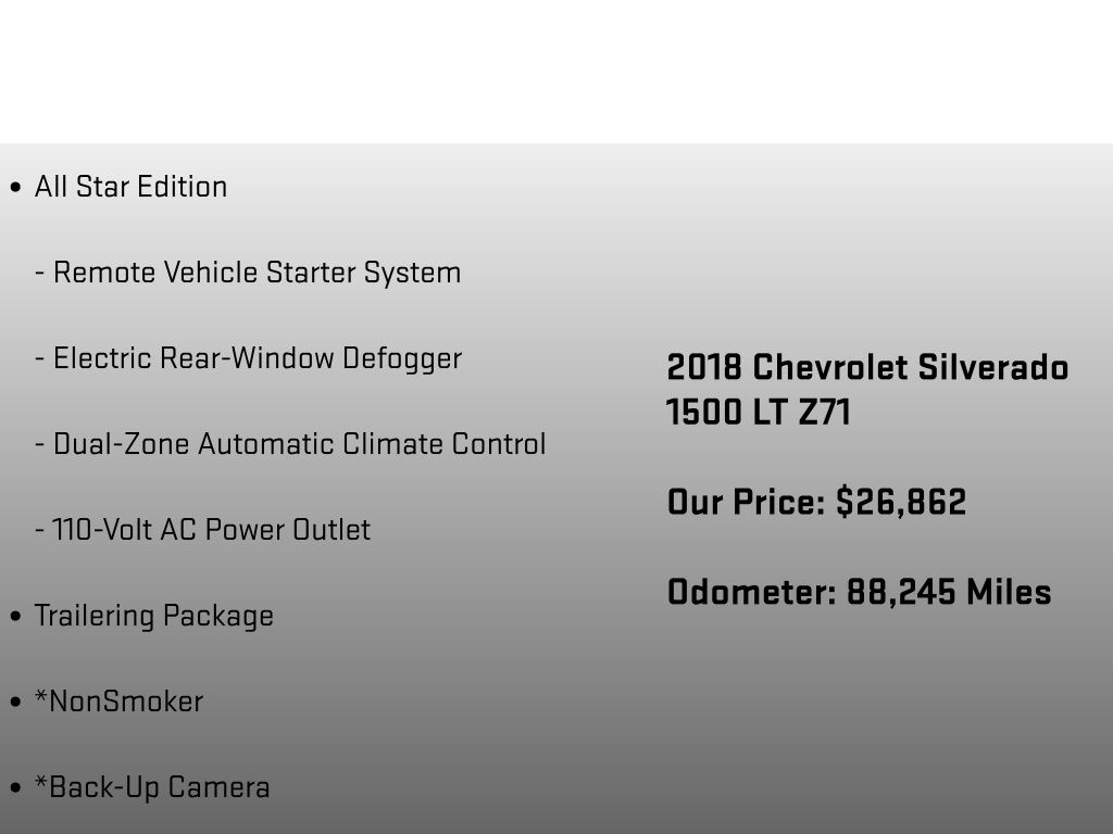 2018 Chevrolet Silverado 1500 LT Gray at Phil Fitts Ford