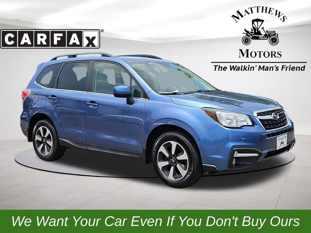 Quartz Blue Pearl 2017 Subaru Forester SUV / Crossover All-Wheel Drive Continuously Variable Transmission