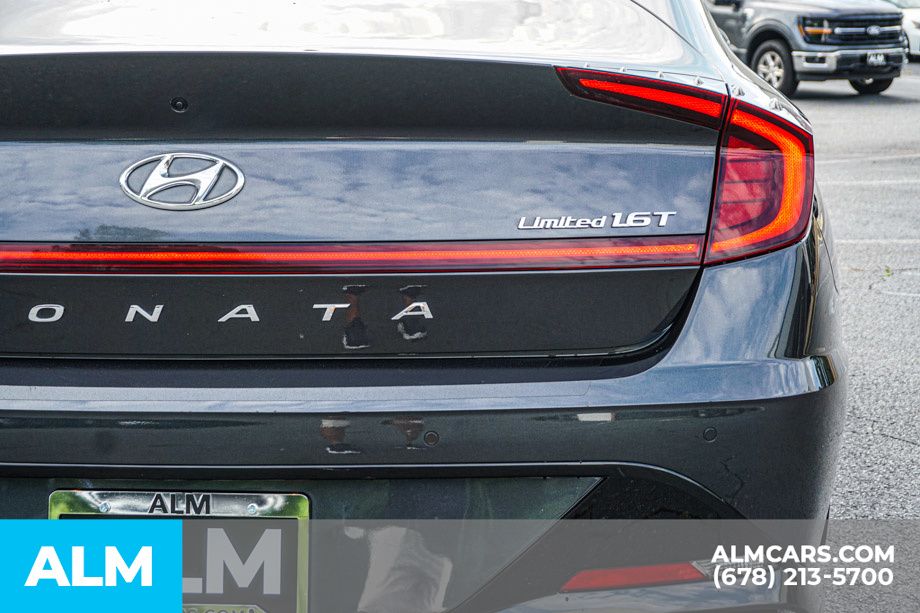 Used 2021 Gray Hyundai Limited image 13