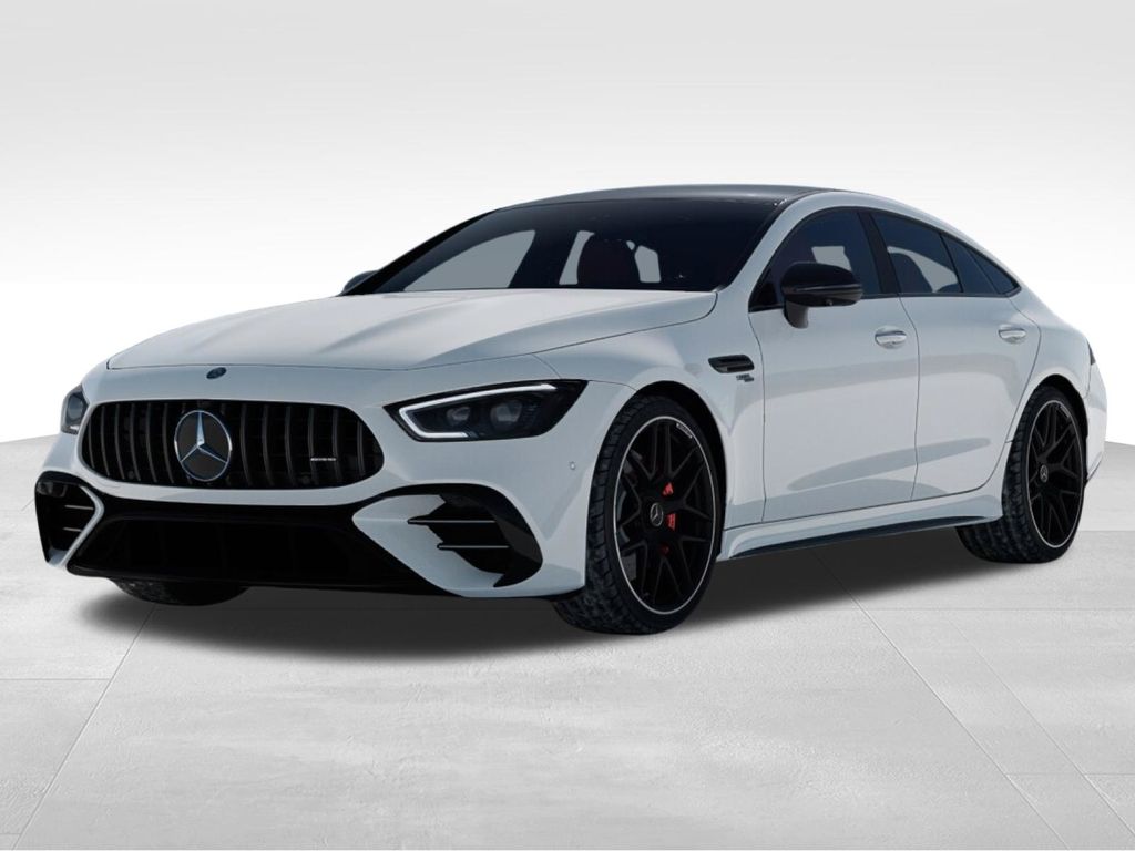 White 2026 Mercedes-Benz AMG GT Coupe All-Wheel Drive 9-Speed Automatic
