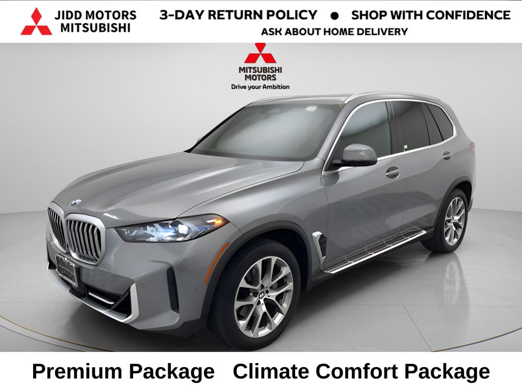Gray Metallic 2025 BMW X5 SUV / Crossover All-Wheel Drive 8-Speed Automatic