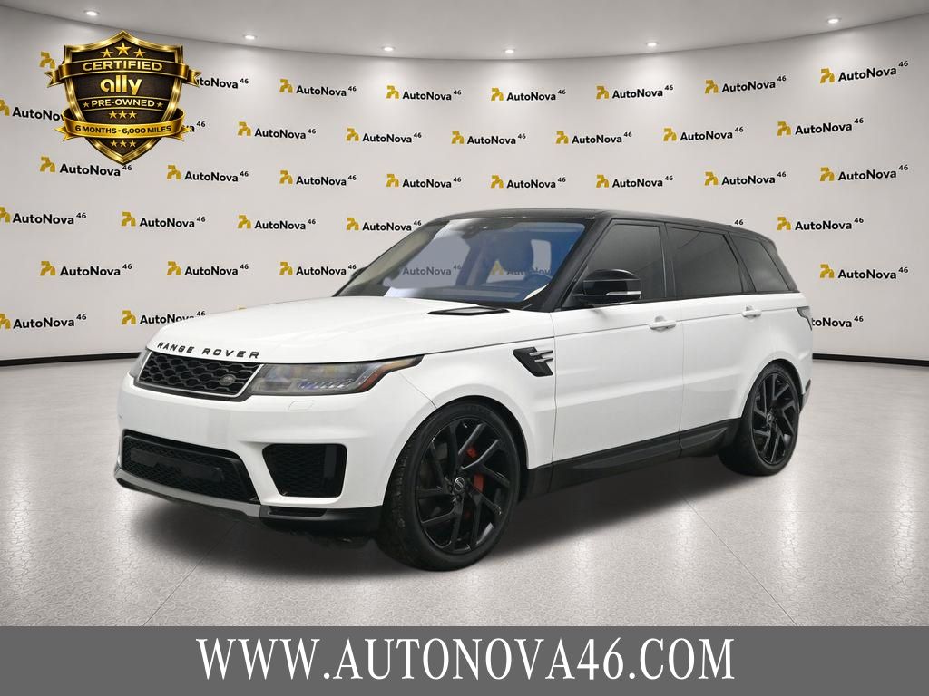 White 2018 Land Rover Range Rover Sport SUV / Crossover All-Wheel Drive 8-Speed Automatic