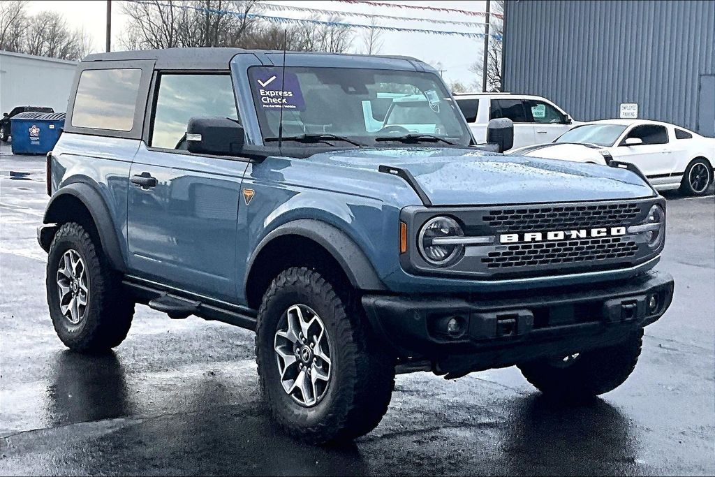 Blue (Azure Gray Metallic) 2025 Ford Bronco Badlands 2-Door 4WD SUV / Crossover Four-Wheel Drive Automatic