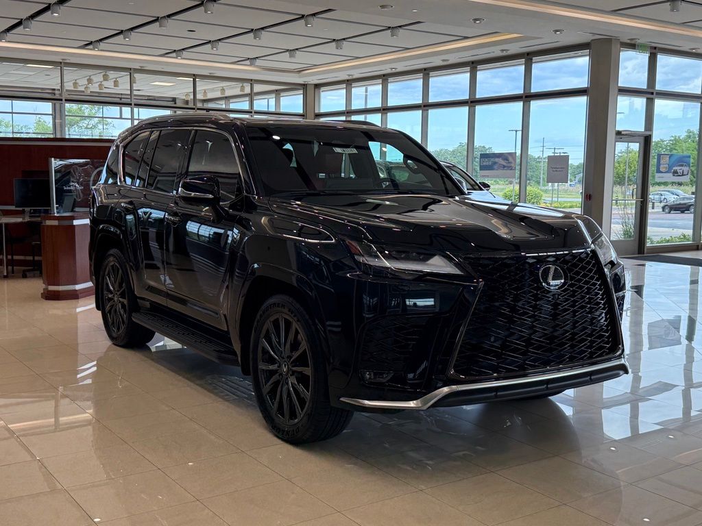 Black (Caviar) 2026 Lexus LX Hybrid 700h F SPORT Handling AWD SUV / Crossover All-Wheel Drive Automatic