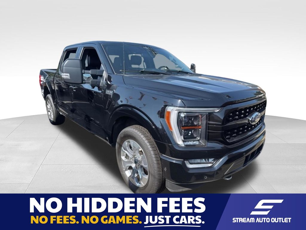 Agate Black Metallic 2023 Ford F-150 Pickup Truck Four-Wheel Drive Automatic