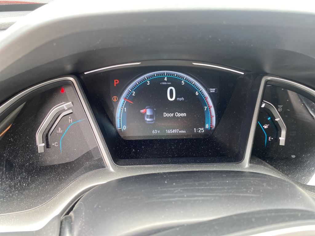 2017 Honda Civic EX-T Red at Subaru and VW of Moon Township